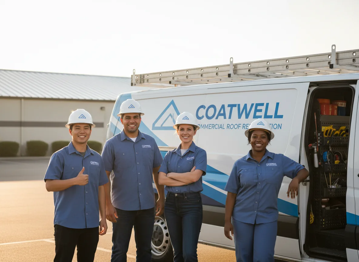 Commercial roof coating company in Montezuma, IA